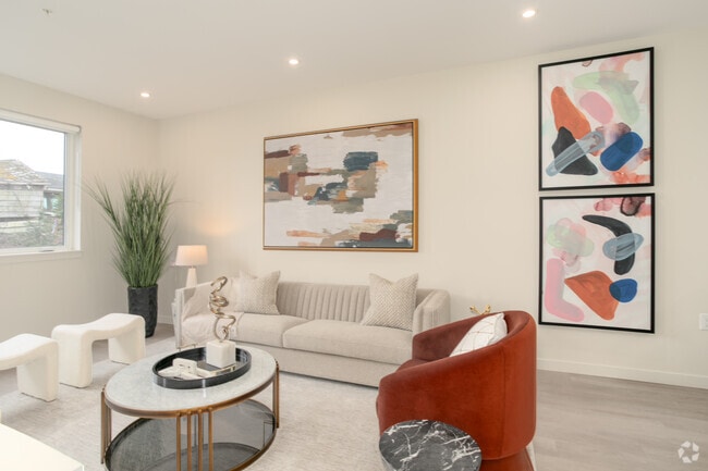 1 chambre, 1 salle de bain - 559 pi² - Salon - Aspire