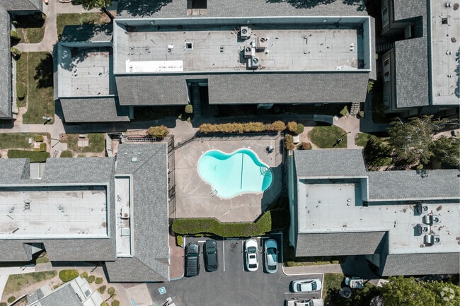 Straight down