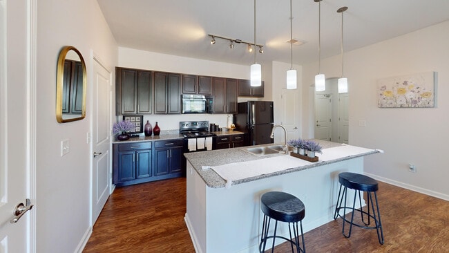 Elegant finishes and modern design makes cooking and daily life easier.