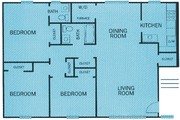2BR/1.5BA