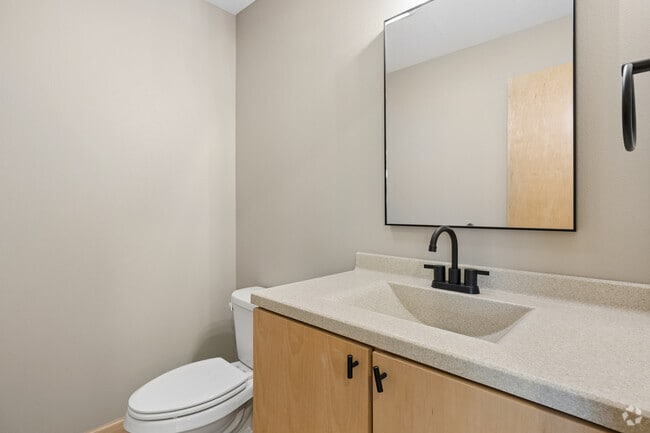 2BR, 1.5BA - 1,385SF - Half Bathroom
