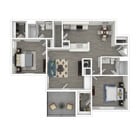 B3 floor plan Decatur Highlands