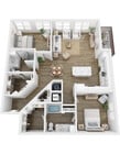 Warren floor plan The Brinkley at the Edge