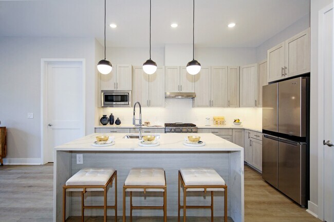 Large kitchen islands