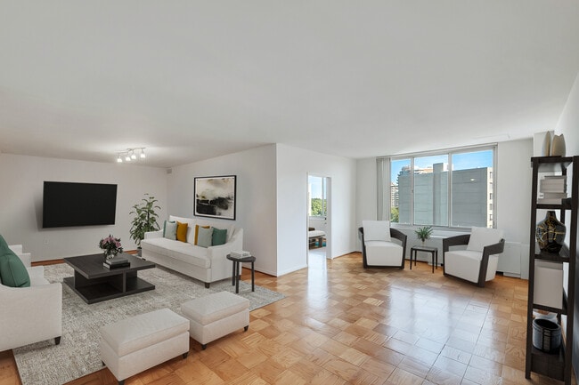 Your apartment has an expansive floorplan