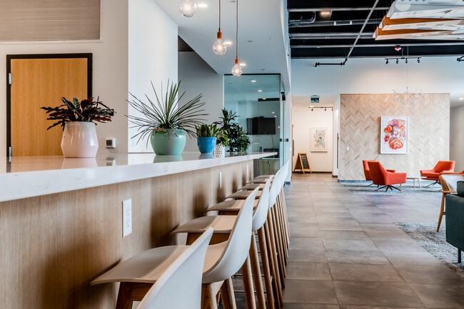 Indoor Lounge with Bar