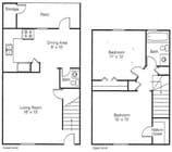 2BR/1.5BA