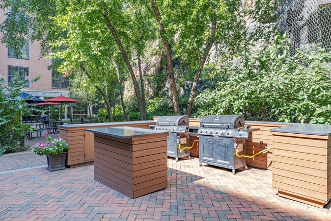 Gas Grill Station - The Cliffs Lofts