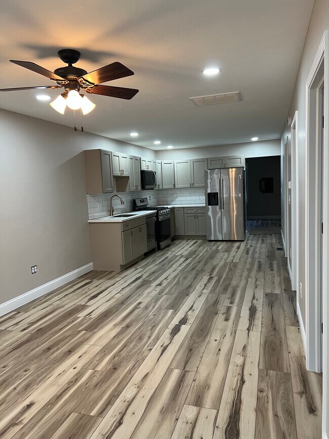 Kitchen (outlet cover is on now) - 408 John St Unit 408