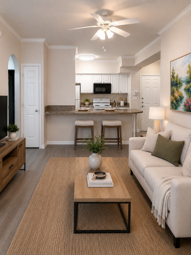 Building Photo - Spacious 2x2 vinyl plank flooring throughout, balcony & updated appliances