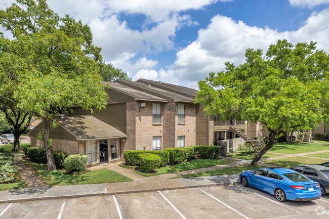 Community Buildings and Parking Area