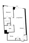 Serenity - A21.HC - 1 Beds - 1 Baths - 960 Sq. ft.