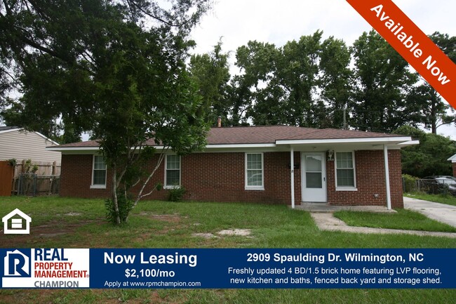 Building Photo - Freshly Updated 4 BD/1.5 BA with LVP Flooring, Fenced Back Yard and Storage Shed