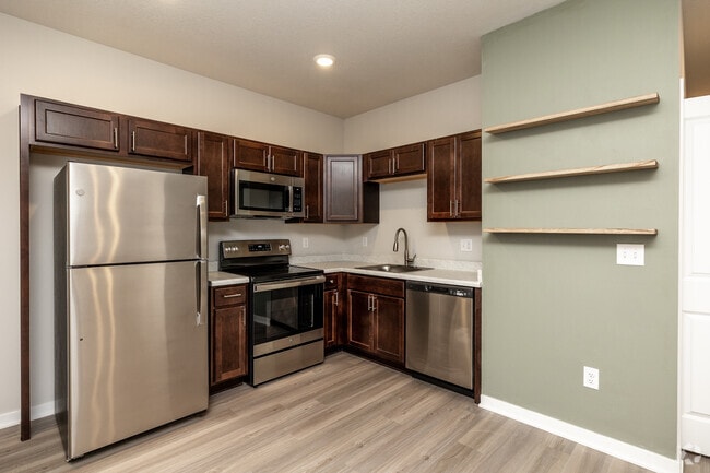 2BR, 2BA - 932SF - Elias - Kitchen