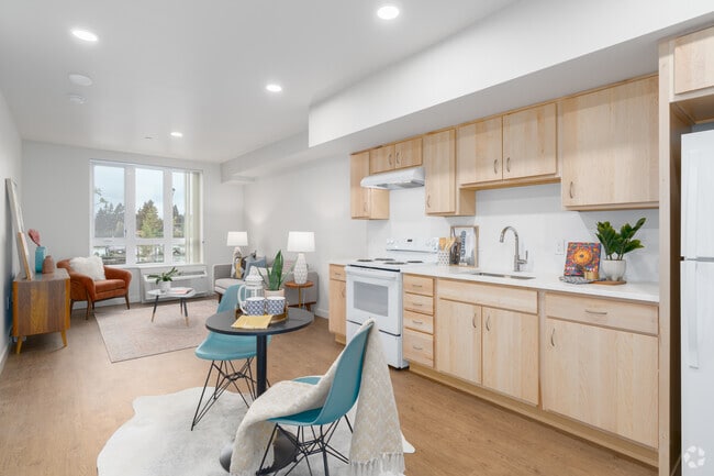 1 dormitorio, 1 baño - 639 pies cuadrados - Cocina - Parkside Heights