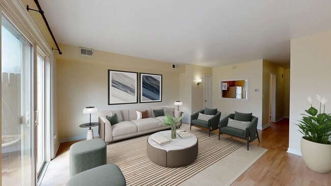 Living Area - Carriage Hill Townhomes