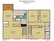 Three Bedroom Townhouse