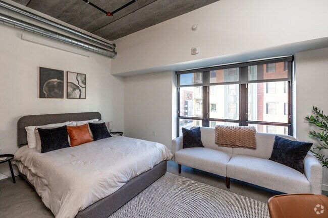Studio - 343SF - The Flow - Living Room