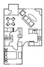 1BR/1BA