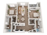 Bronco Renovated floor plan Emory Old Town