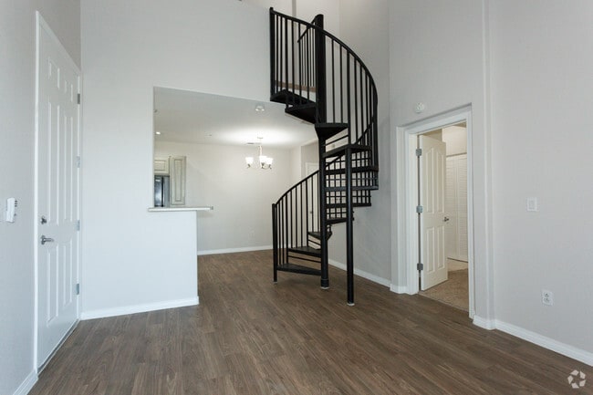 1HAB, 1BA + LOFT - 748 ft² - Sala de estar