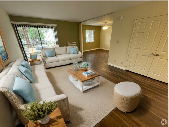 Living Room - Virtually Staged (Furniture Not Included) - 300 East Tujunga Rental