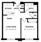 1BR/1BA