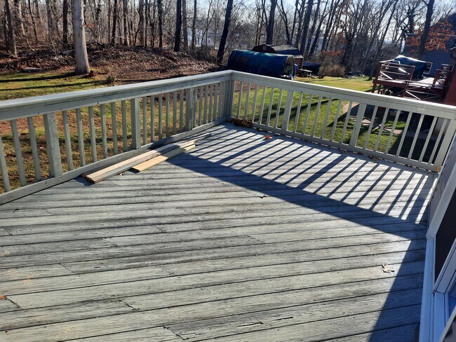 DECK OFF KITCHETTE - 4 Brocketts Point Rd