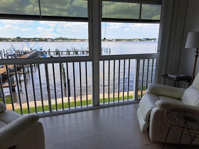 View of St Lucie River - 1868 SW Palm City Rd Condo Unit 204