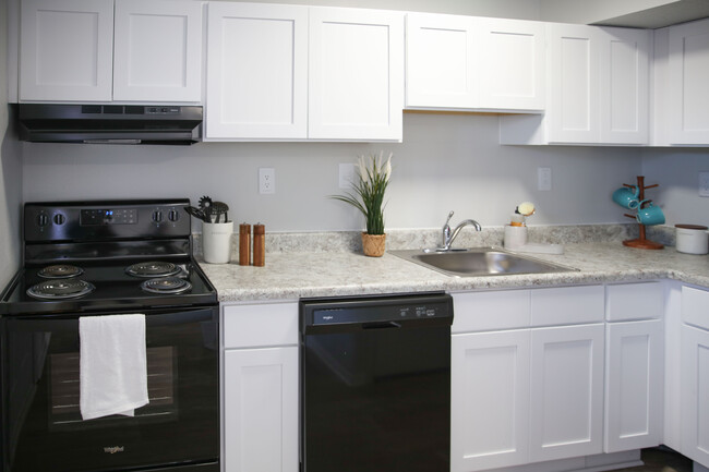 Gorgeous Renovated Kitchen at Ebbetts Plaza - Aden Park and Ebbetts Plaza Apartments