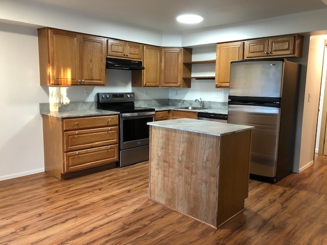 ALL NEW Kitchen with all closed cabinets - 127 100th St S Apartments Unit Lower