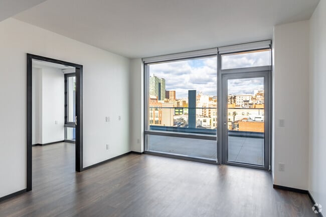 2BR, 2BA - 748SF - Living Room - Forten at Columbia