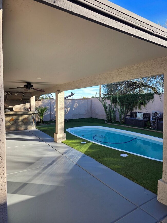 Photo - Beautiful 3BR 2BA Home w/ Private Pool • Pool + Covered Patio • Attached Garage in Phoenix