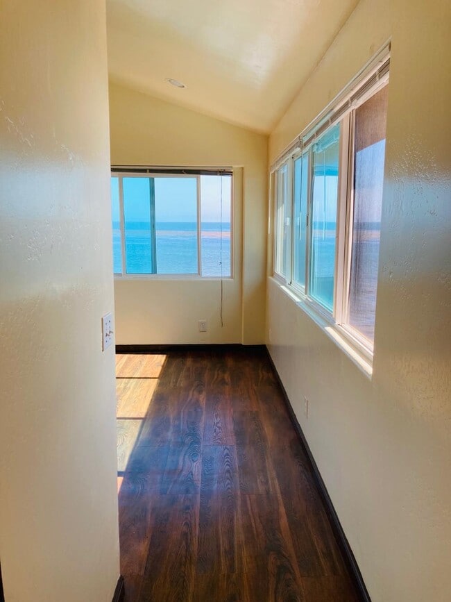 Hallway to living room