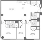 3BA floor plan The Hecht Warehouse