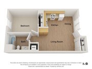 A2 floor plan CC Tan Center