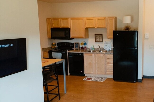 Living Room & Kitchen