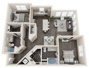 Sandhill Crane floor plan Sanctuary at Centerpointe