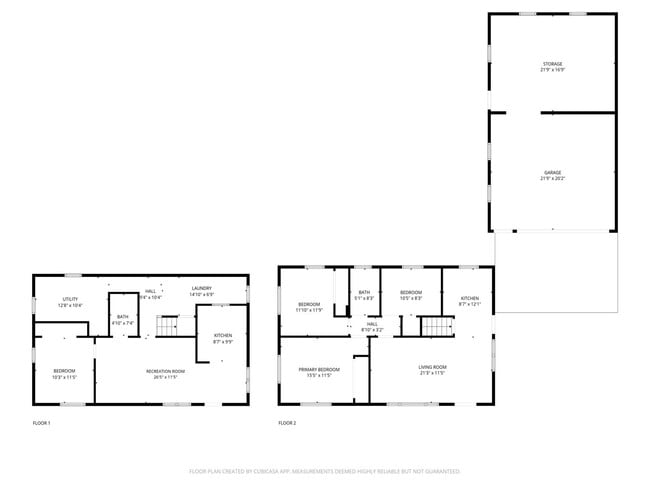 Photo - 4 bed 2 bath with big garage!