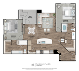2 HABITACIONES / 2 BAÑOS