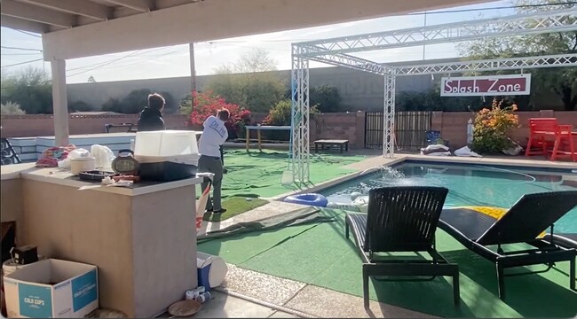 Photo - Huge Yard backing the 60.  5 Bed 3 Bath house at ASU