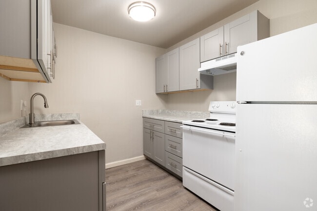 2BR, 1BA - 1,000SF - Kitchen