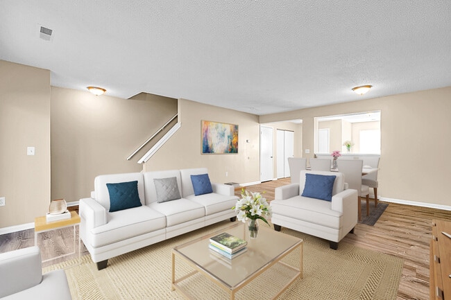 Living Room - North Pointe Townhomes