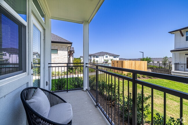 2BR, 2BA - 1,226SF - Patio