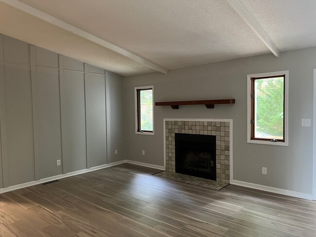 Living Room with Fireplace - 116 Lookout Dr Unit B
