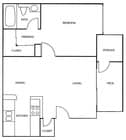 1BR/1BA