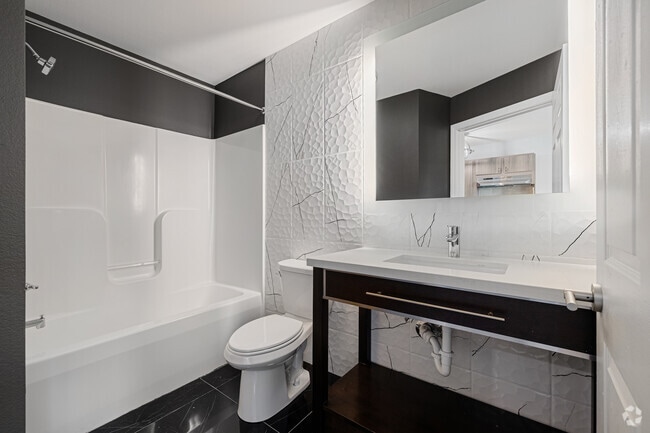 416- Studio- Bathroom - The Meriden