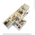 3BR/2BA