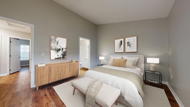 Renovated Bedroom - Hilliard Summit Apartments