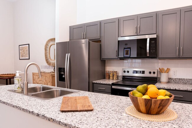 Studio Model Unit Kitchen - Neel's Lofts
